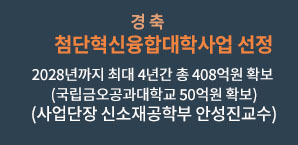 첨단혁신융합대학사업 선정